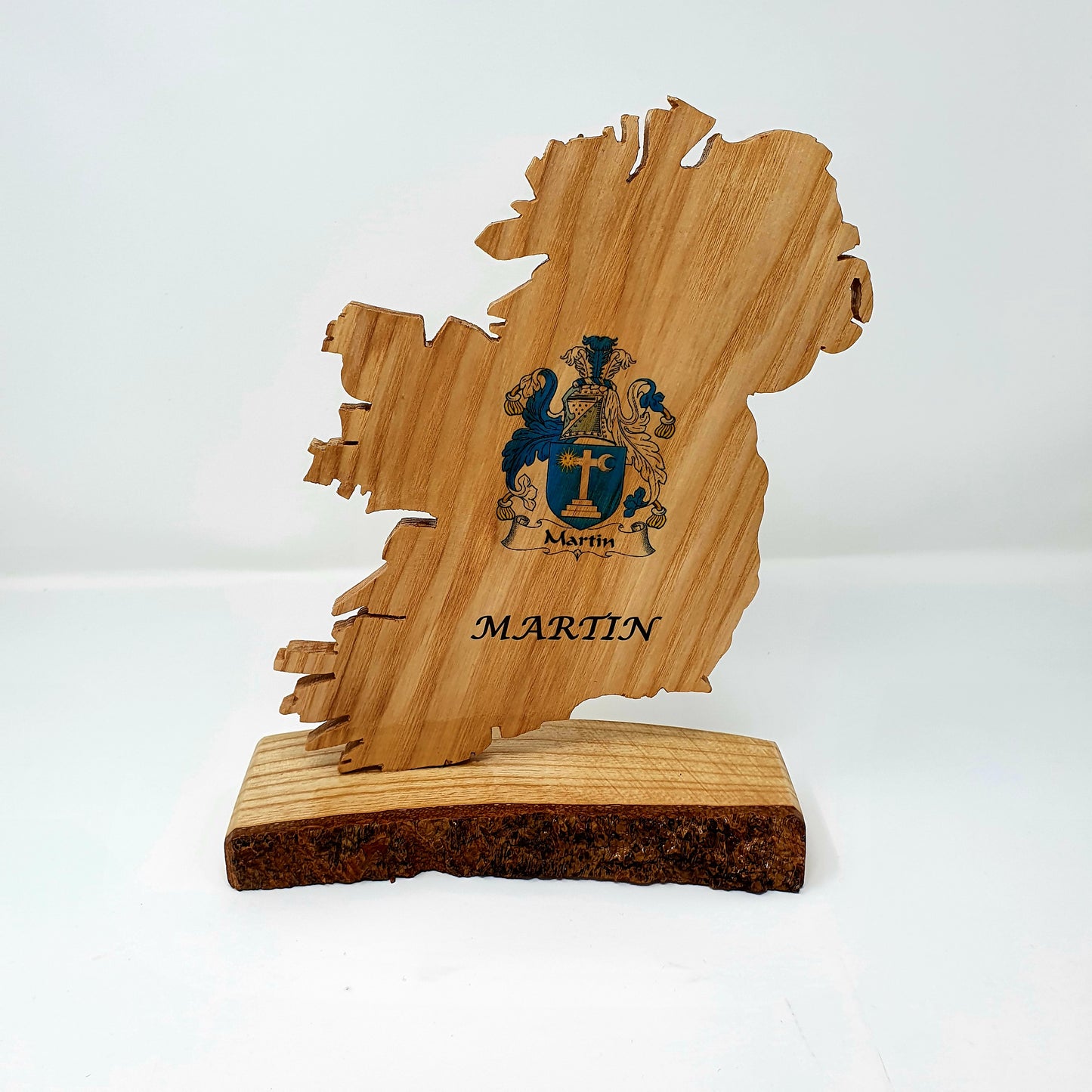 Map of Ireland Wooden Plaque