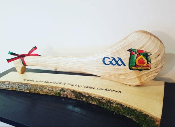 Hurling Presentation Plaque - 12" Hurl