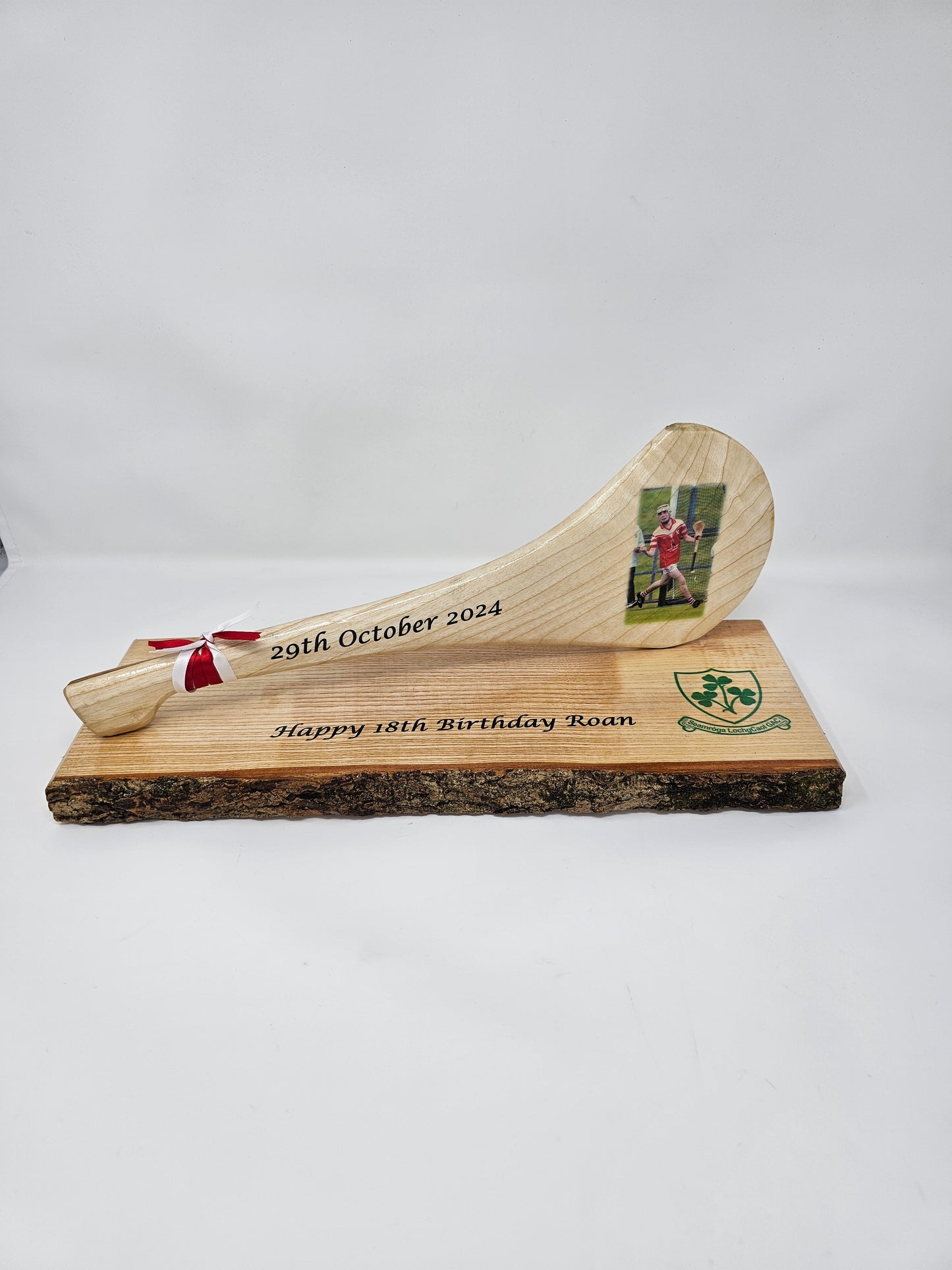 Hurling Presentation Plaque - 12" Hurl