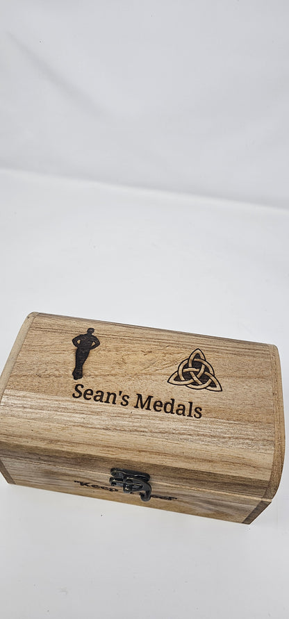 Irish Dancing Medal Box