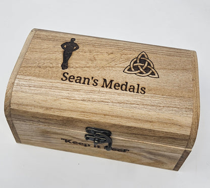 Irish Dancing Medal Box