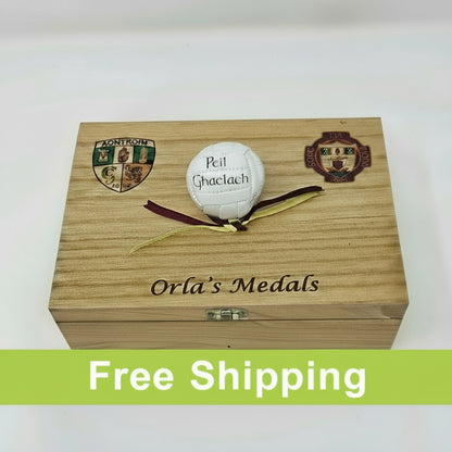 BF25 Gaelic Football Medal Box - £10 OFF