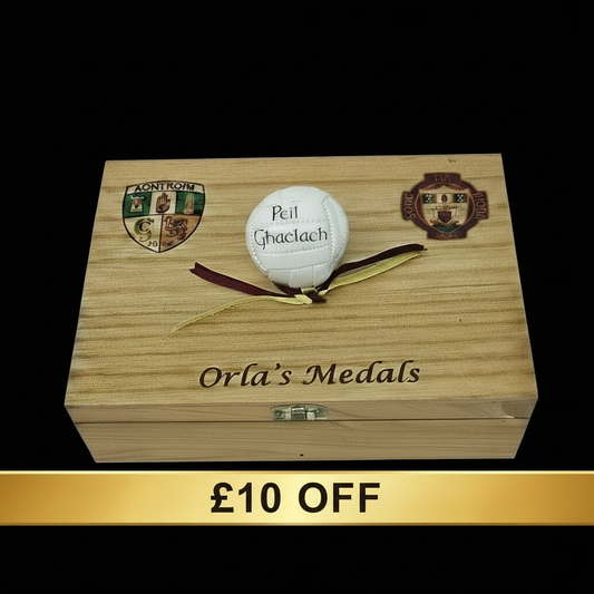 BF25 Gaelic Football Medal Box - £10 OFF