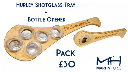 Martin Hurls Tray and Bottle Set