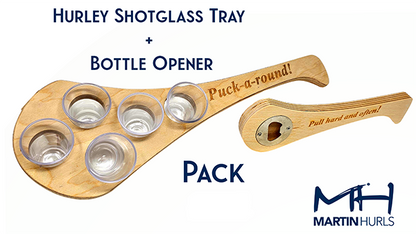 Martin Hurls Tray and Bottle Set