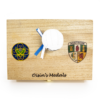 BF25 Gaelic Football Medal Box - £10 OFF